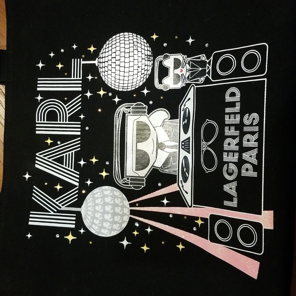 Karl Lagerfield Canvas Tote